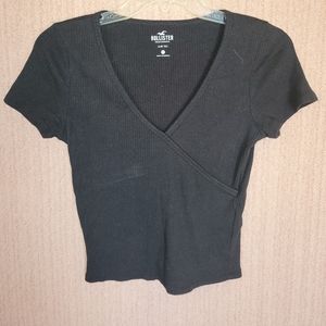 Cropped surplus skinny tee